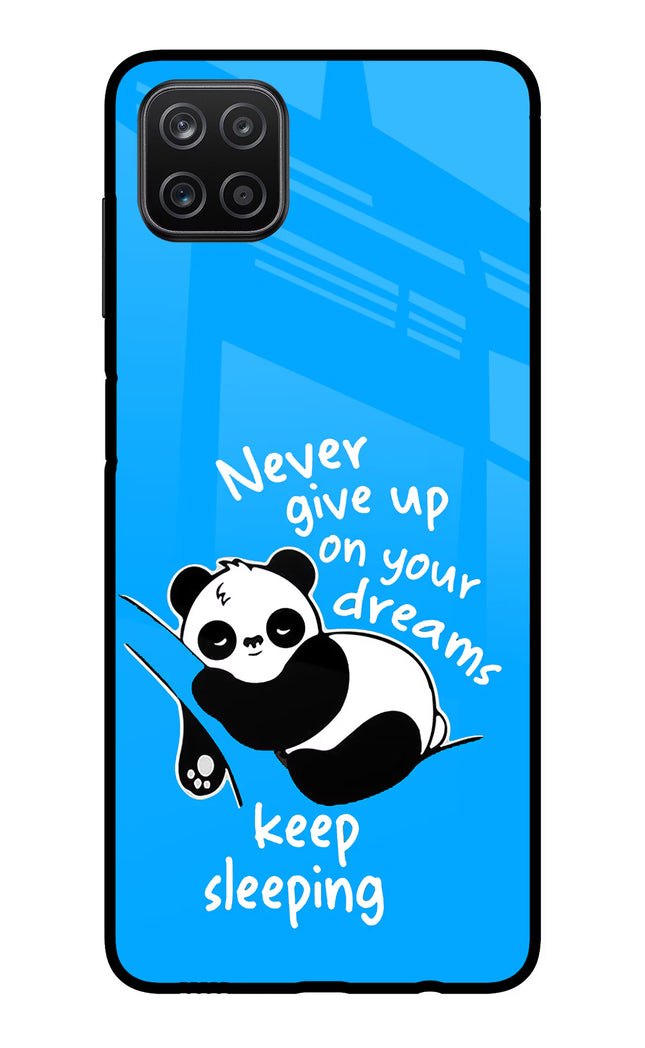 Keep Sleeping Samsung A12 Metal Case Back Cover by Casekaro