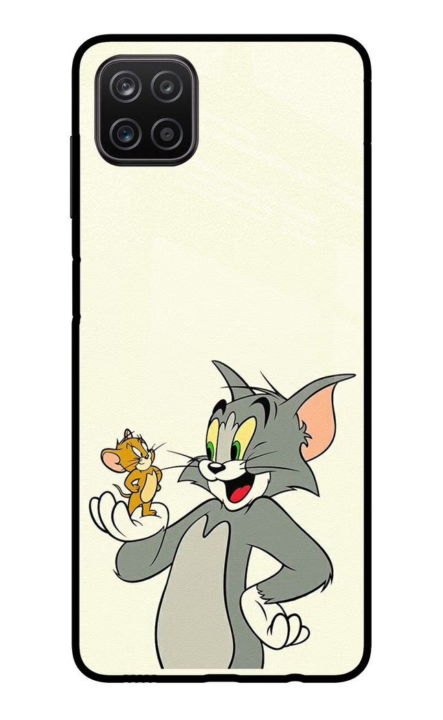 Tom & Jerry Samsung A12 Metal Case Back Cover by Casekaro