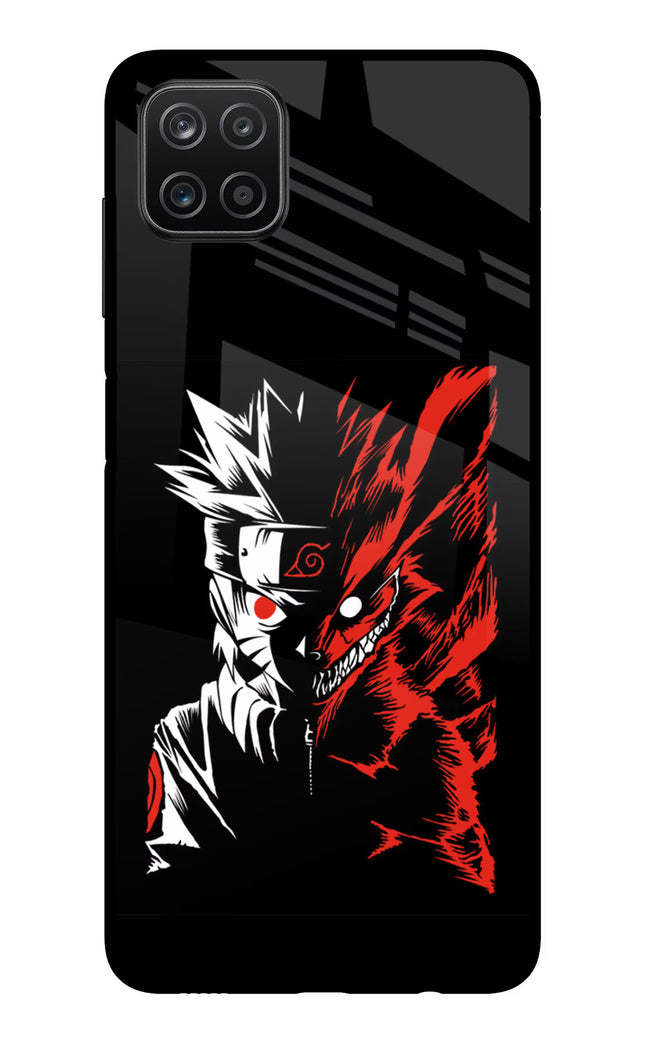 Naruto Two Face Samsung A12 Metal Case Back Cover by Casekaro