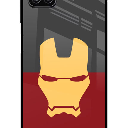 Ironman Samsung A12 Metal Case Back Cover by Casekaro