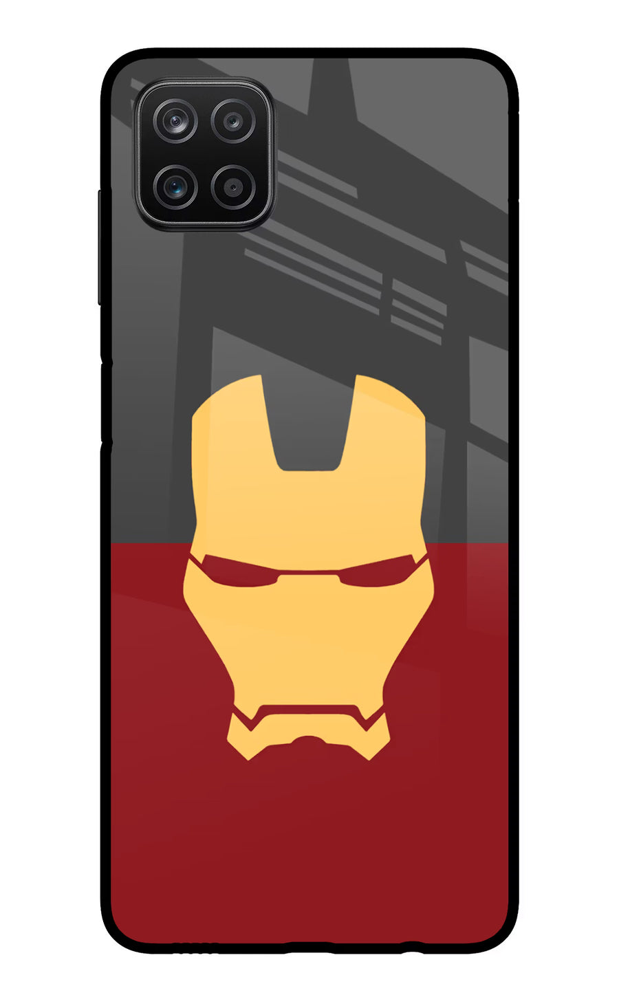 Ironman Samsung A12 Back Cover, Metal case