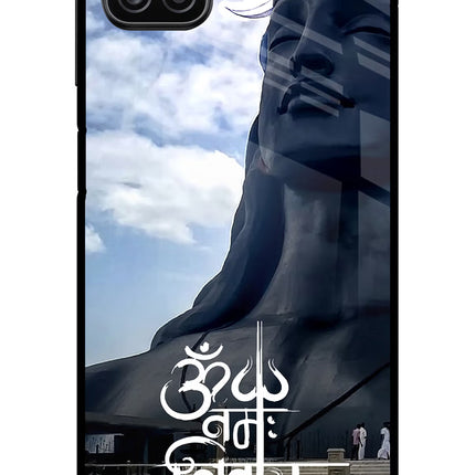 Om Namah Shivay Samsung A12 Metal Case Back Cover by Casekaro