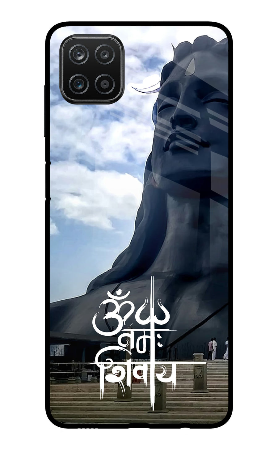 Om Namah Shivay Samsung A12 Back Cover, Metal case