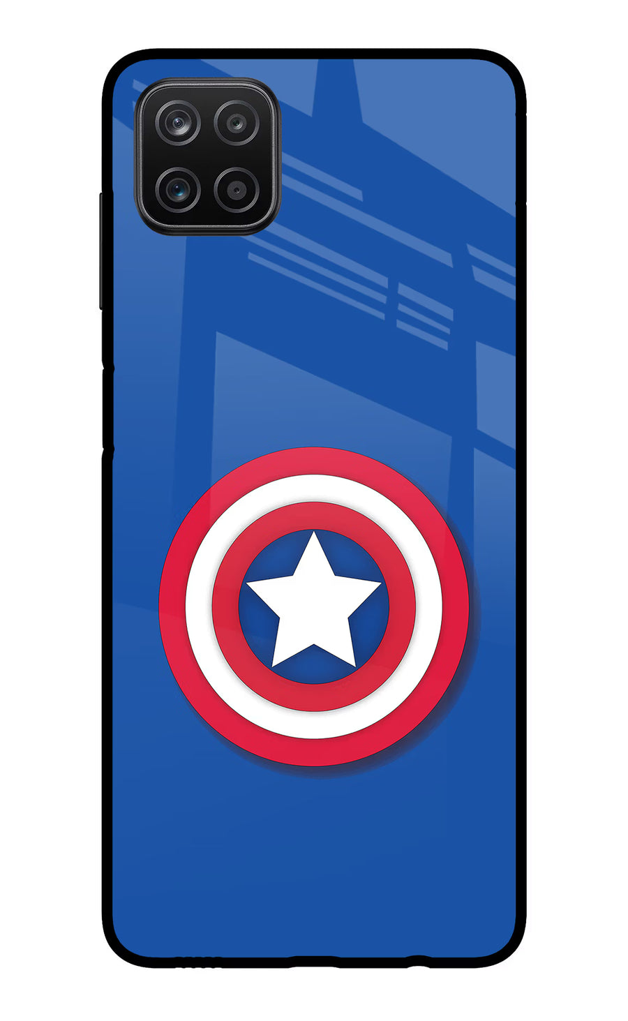 Shield Samsung A12 Back Cover, Metal case