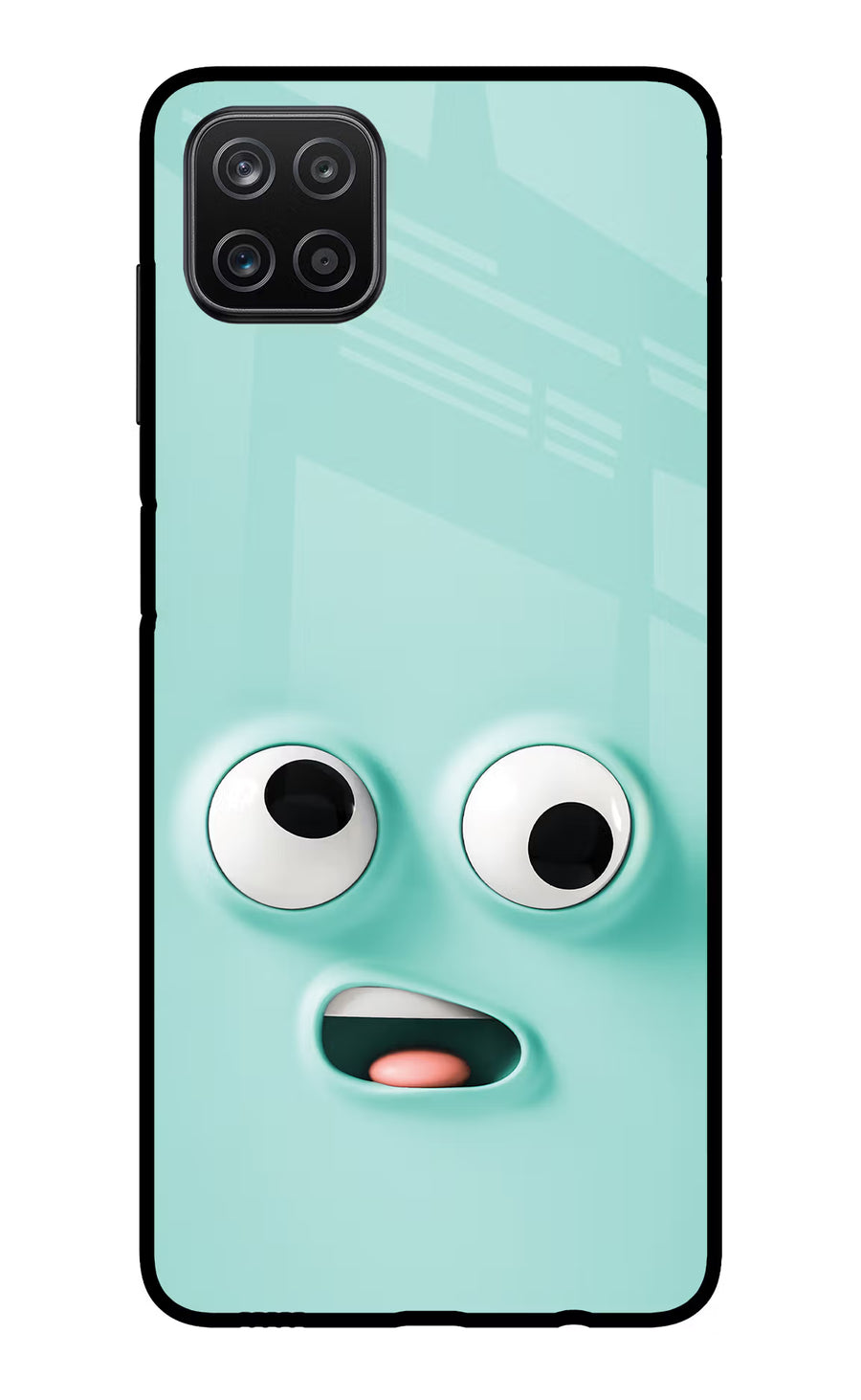 Funny Cartoon Samsung A12 Back Cover, Metal case