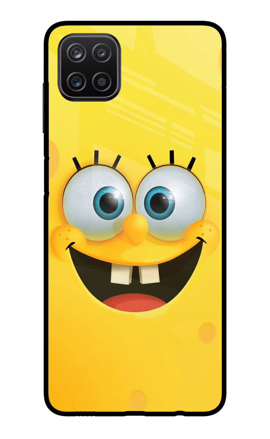 Sponge 1 Samsung A12 Back Cover, Metal case