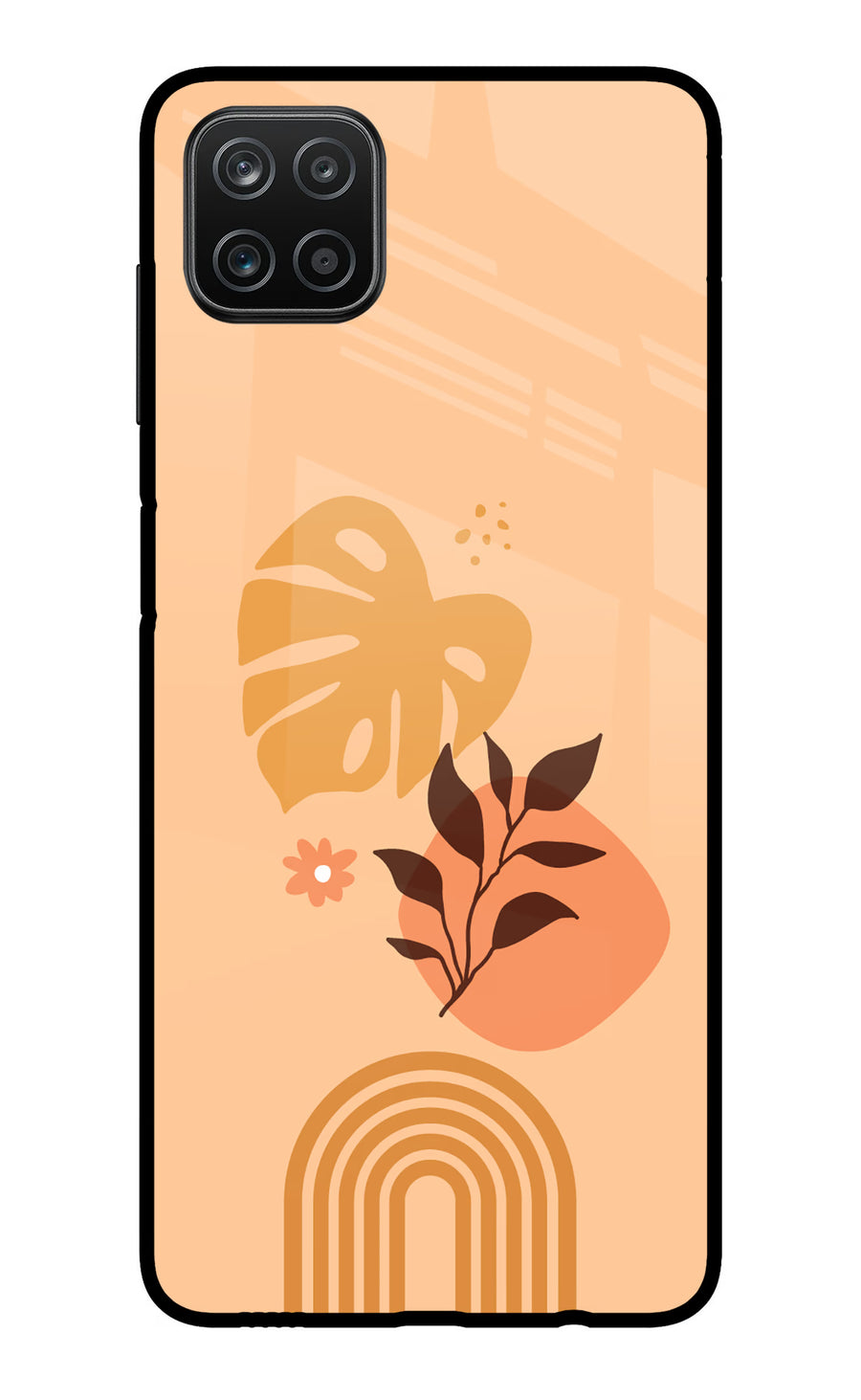 Bohemian Art Samsung A12 Back Cover, Metal case