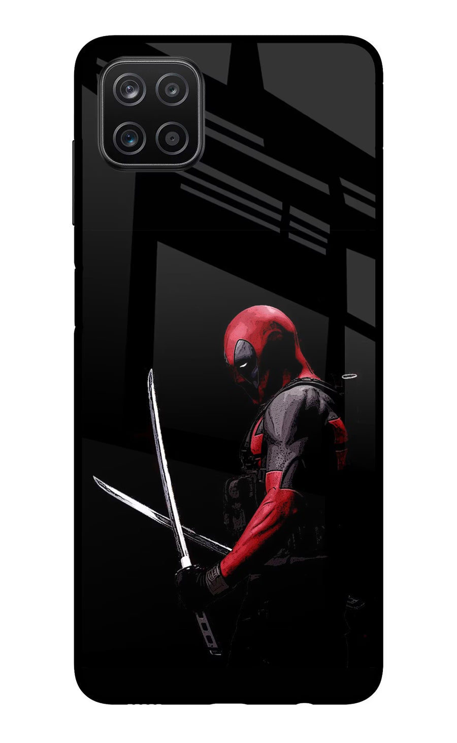 Deadpool Samsung A12 Back Cover, Metal case