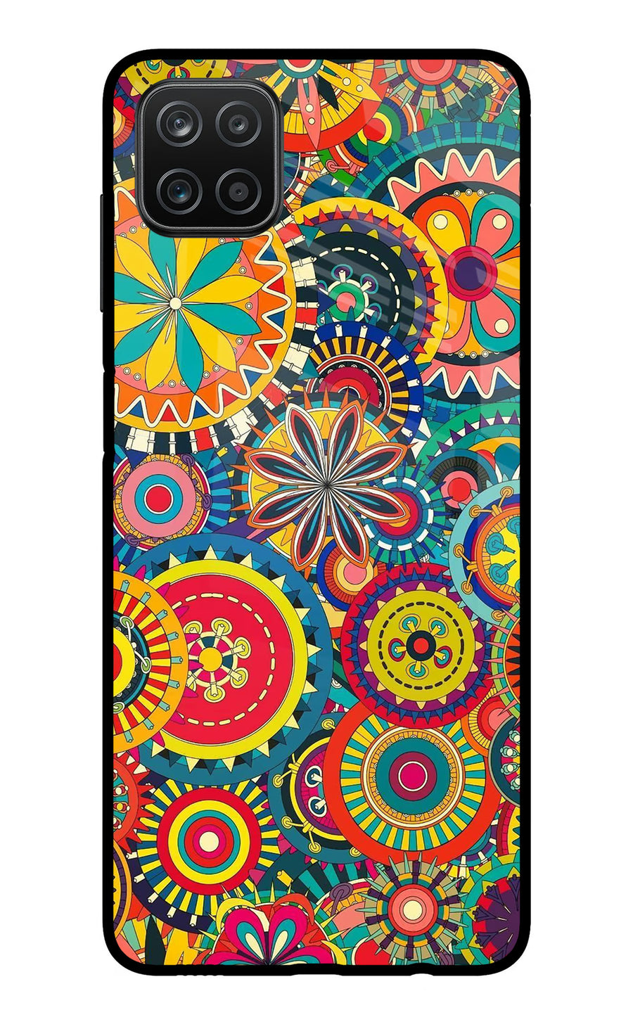 Gol Gol Art Samsung A12 Back Cover, Metal case