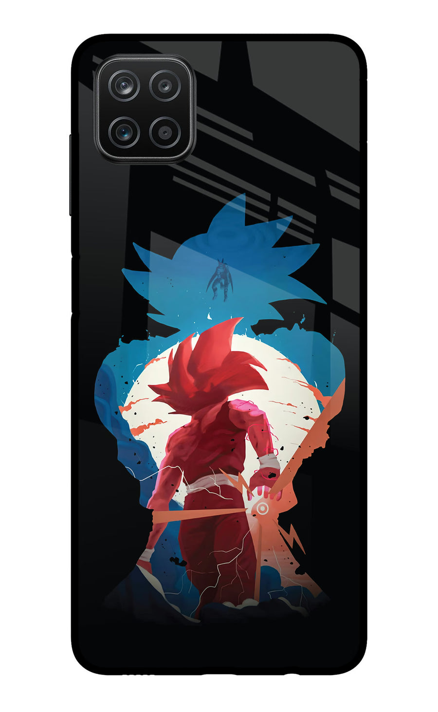 Goku Samsung A12 Back Cover, Metal case