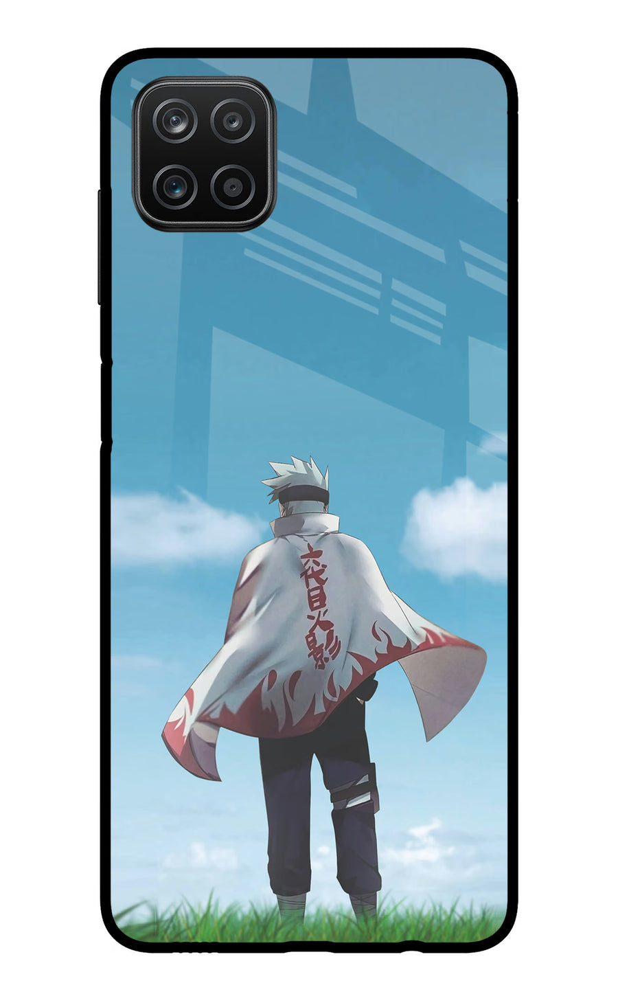 Kakashi Samsung A12 Back Cover, Metal case