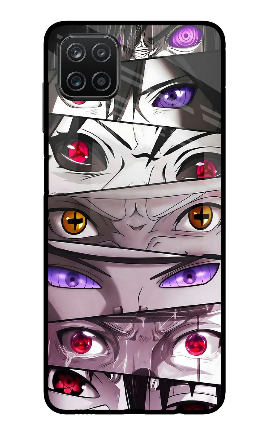 Naruto Anime Samsung A12 Back Cover, Metal case