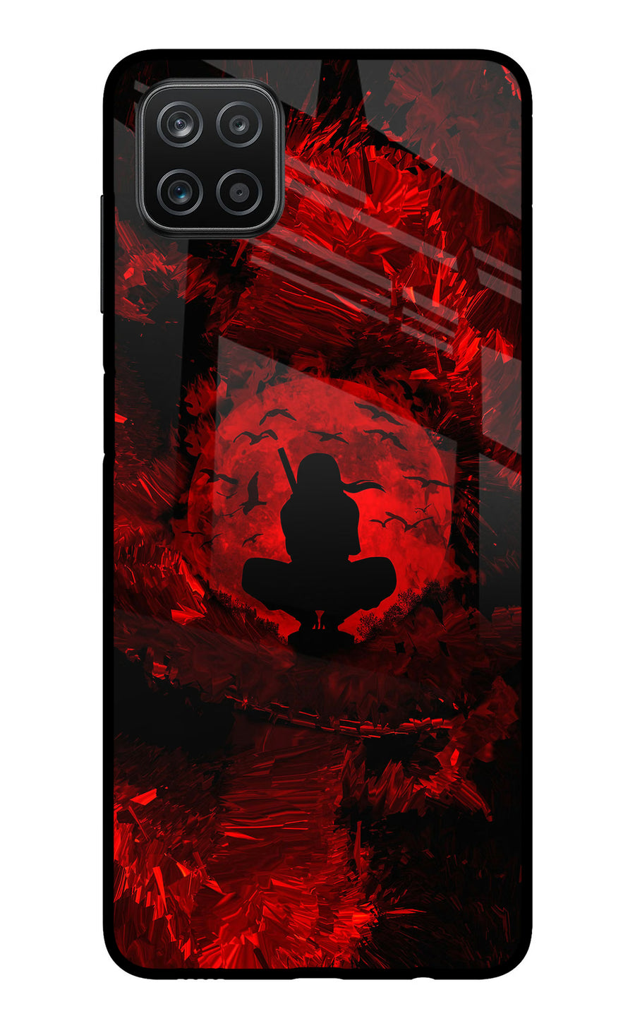 Itachi Uchiha Samsung A12 Back Cover, Metal case