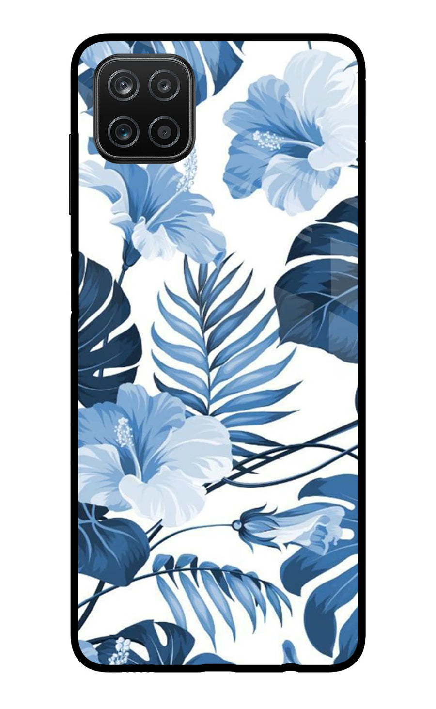 Fabric Art Samsung A12 Back Cover, Metal case