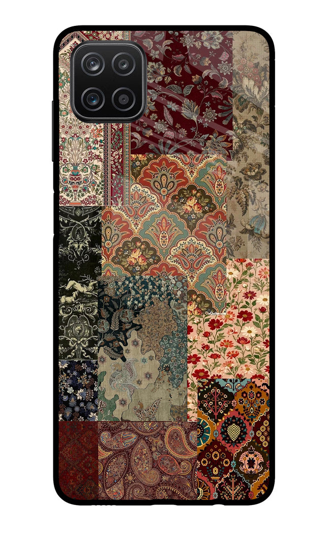 Desi Print Samsung A12 Metal Case Back Cover by Casekaro