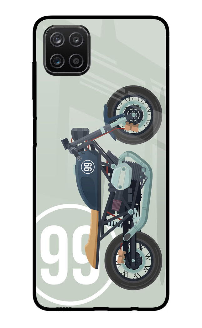 Classic Cafe Racer 99 Samsung A12 Metal Case Back Cover by Casekaro
