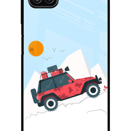 Mountain Trail Beast Samsung A12 Metal Case Back Cover by Casekaro
