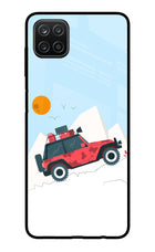 Mountain Trail Beast Samsung A12 Metal Case Back Cover by Casekaro