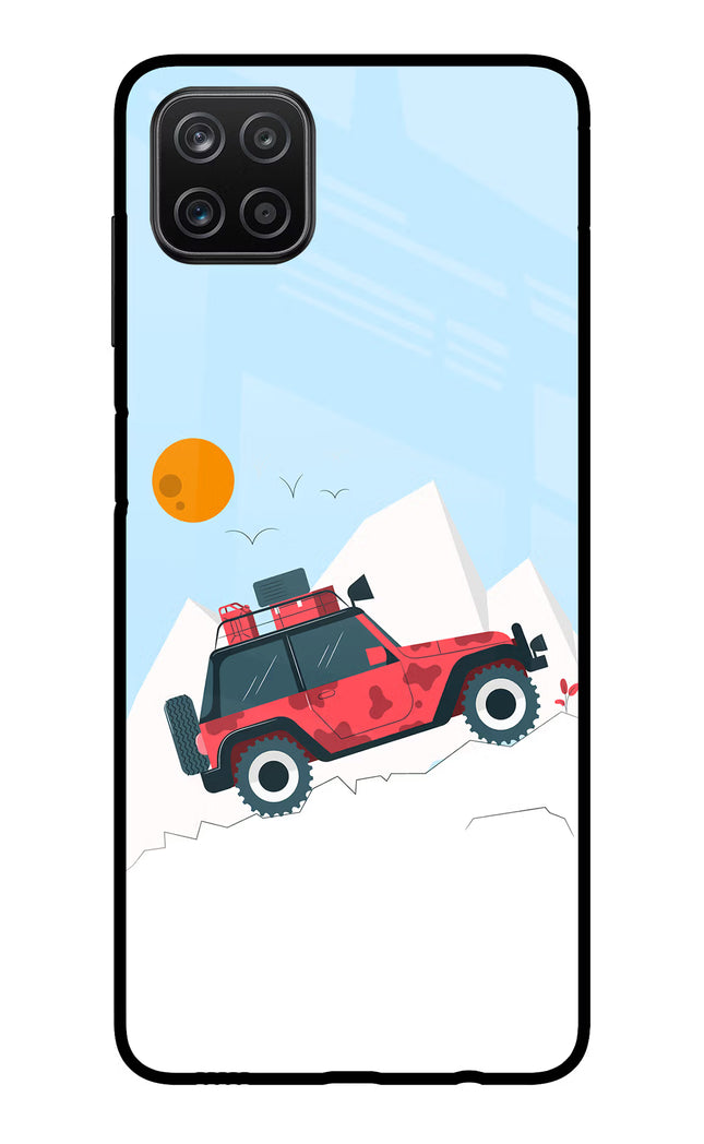 Mountain Trail Beast Samsung A12 Metal Case Back Cover by Casekaro