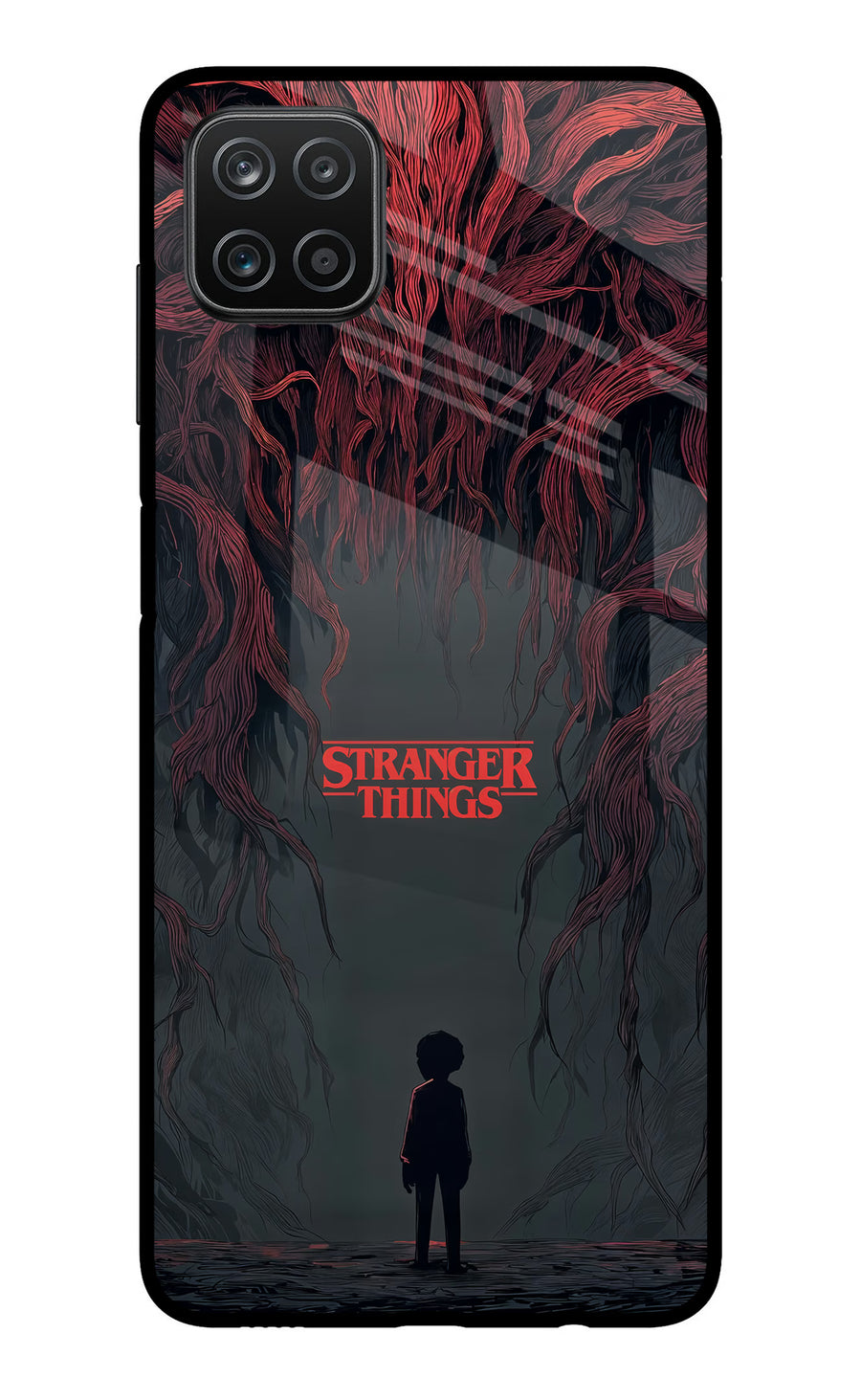 Ordinary Things Dark Side Samsung A12 Back Cover, Metal case