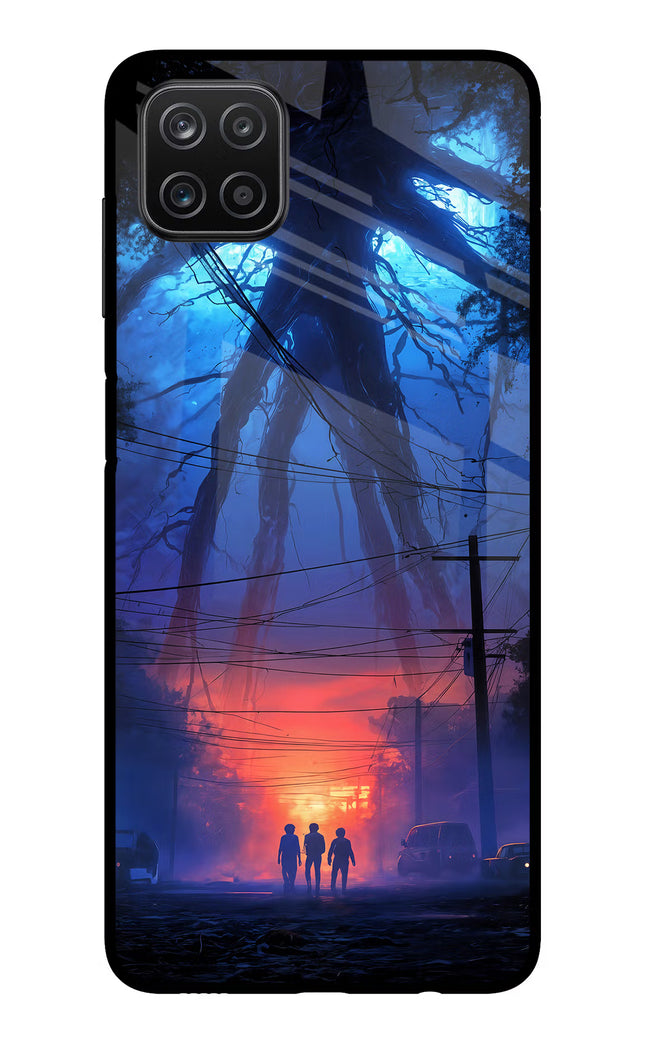 Ordinary Things Shadow Samsung A12 Metal Case Back Cover by Casekaro
