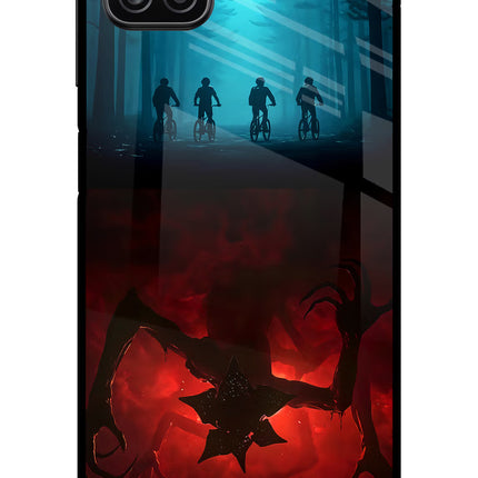 Ordinary Things Downside Up Samsung A12 Metal Case Back Cover by Casekaro