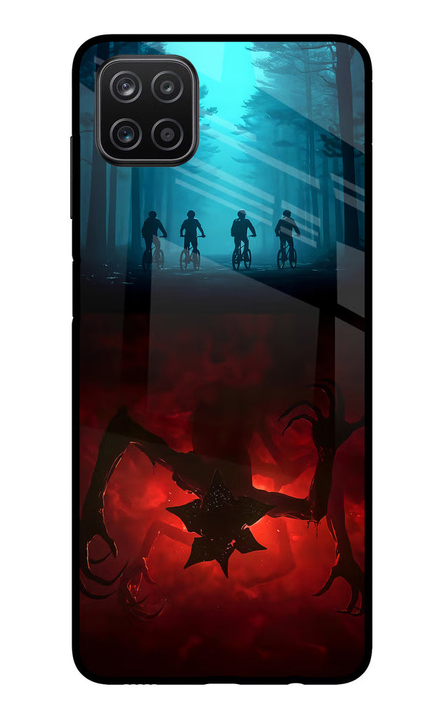 Ordinary Things Downside Up Samsung A12 Metal Case Back Cover by Casekaro