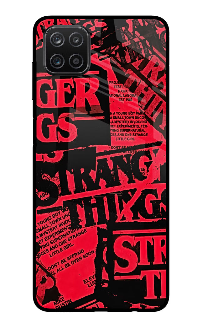 Ordinary Things Samsung A12 Metal Case Back Cover by Casekaro