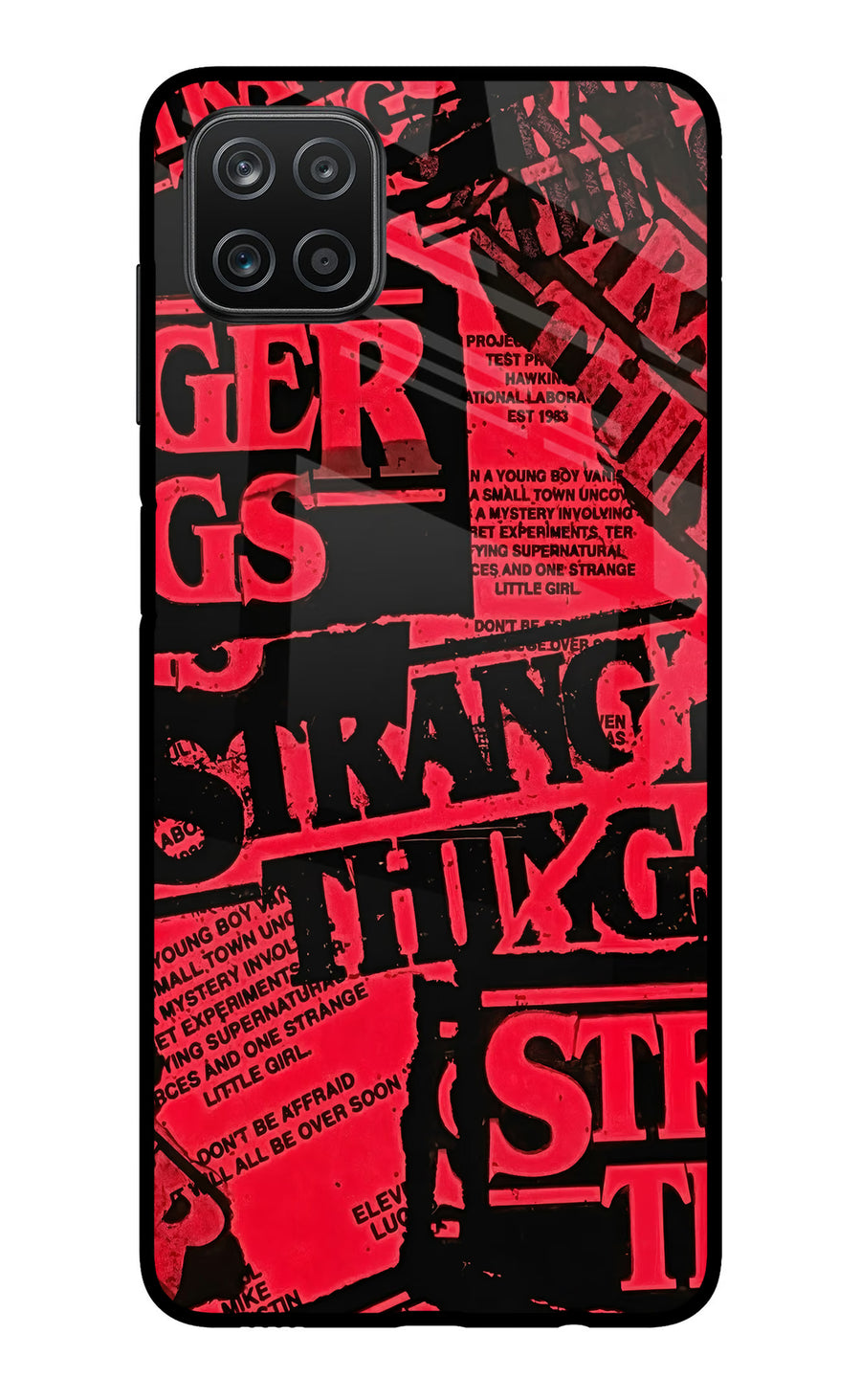 Ordinary Things Samsung A12 Back Cover, Metal case
