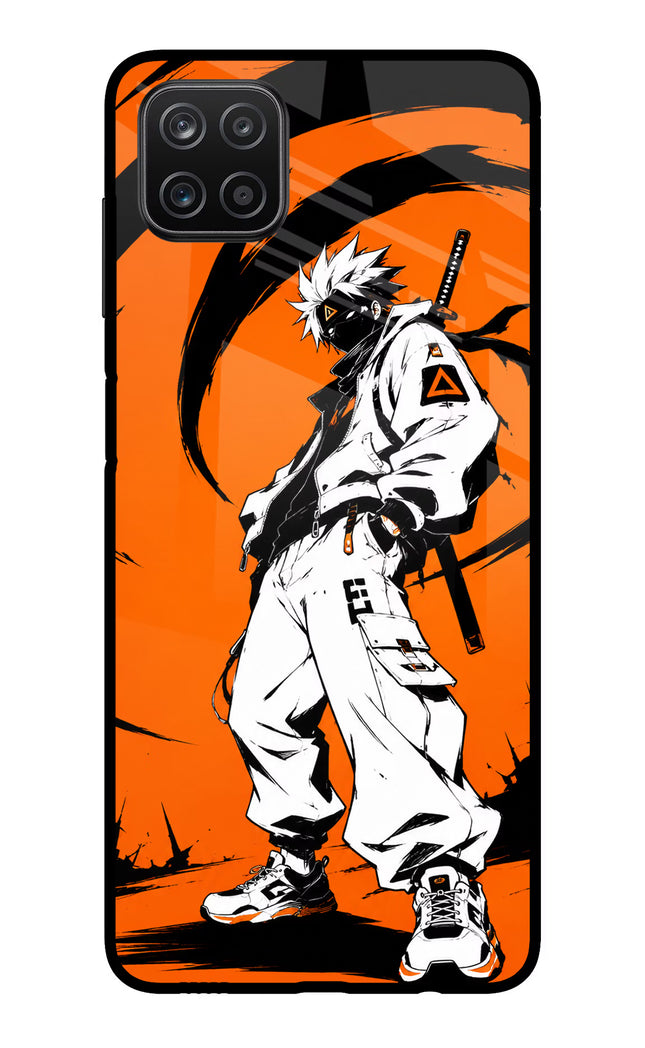 Street Samurai Samsung A12 Metal Case Back Cover by Casekaro