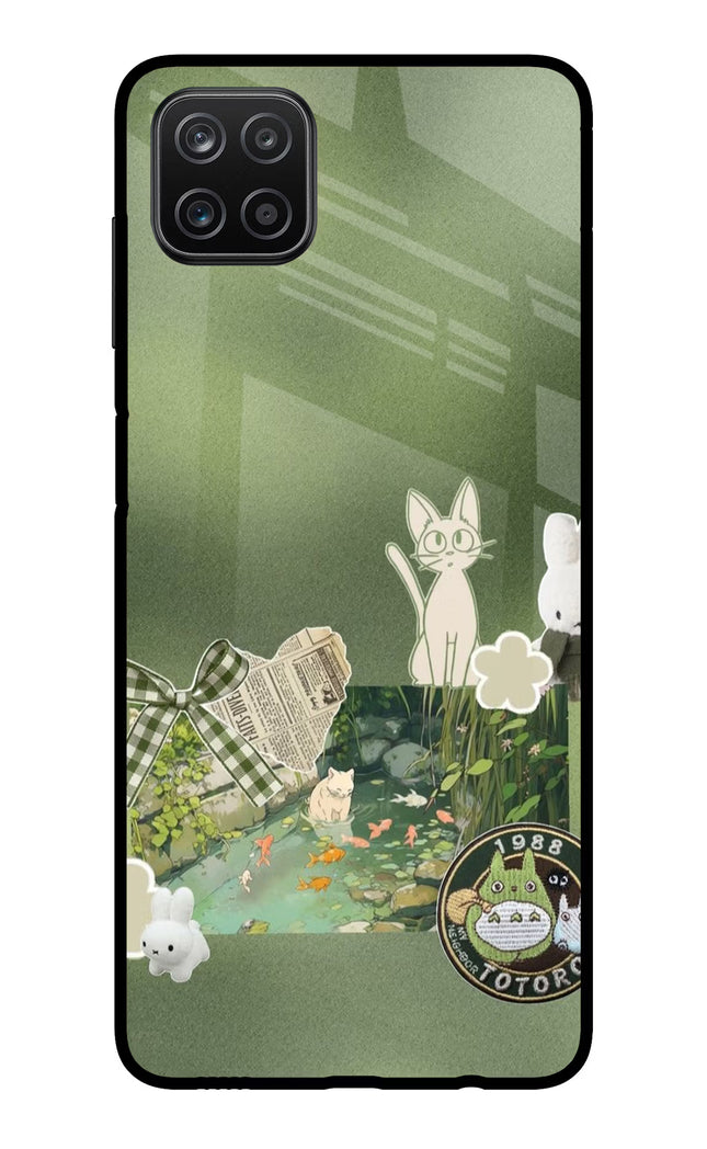 Aesthetic anime Samsung A12 Metal Case Back Cover by Casekaro