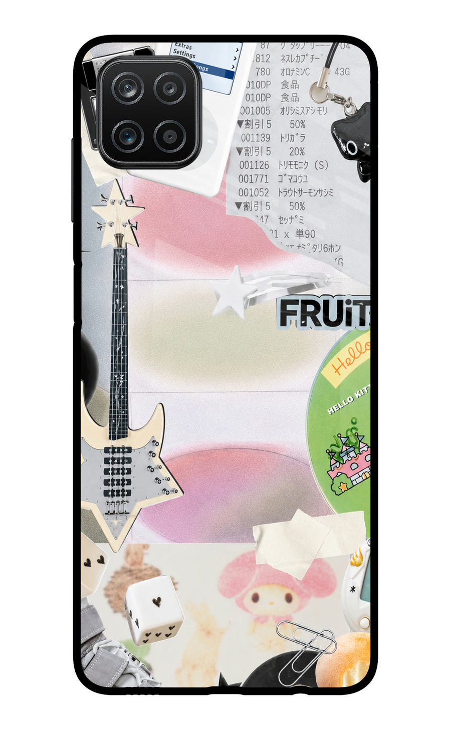 Softcore case Samsung A12 Back Cover, Metal case