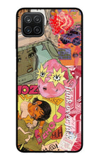 Funkover Samsung A12 Metal Case Back Cover by Casekaro