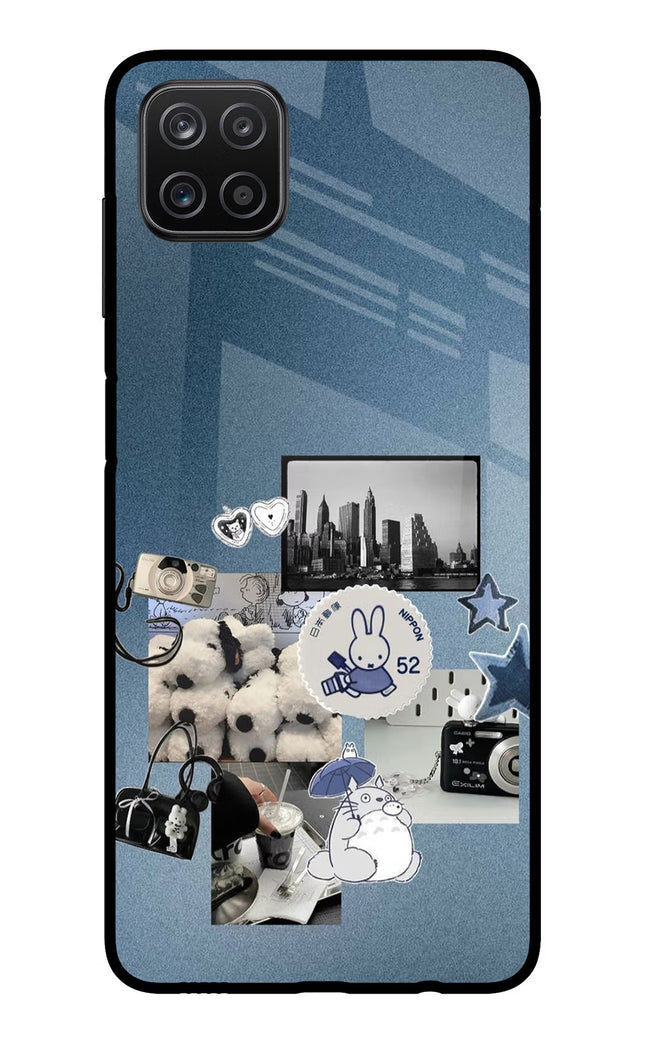 Miffy Samsung A12 Metal Case Back Cover by Casekaro