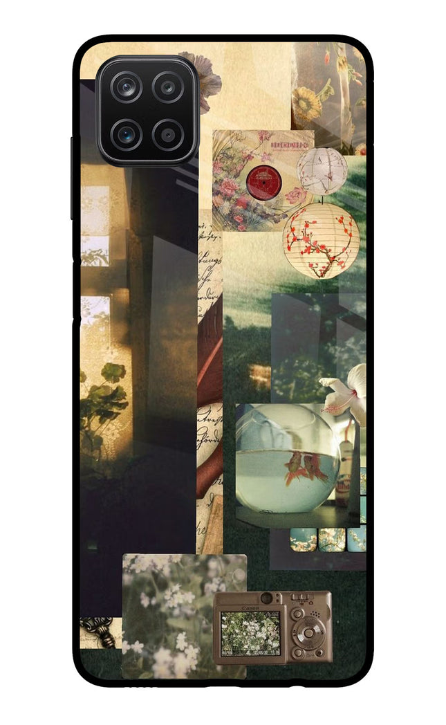 Summer Samsung A12 Metal Case Back Cover by Casekaro