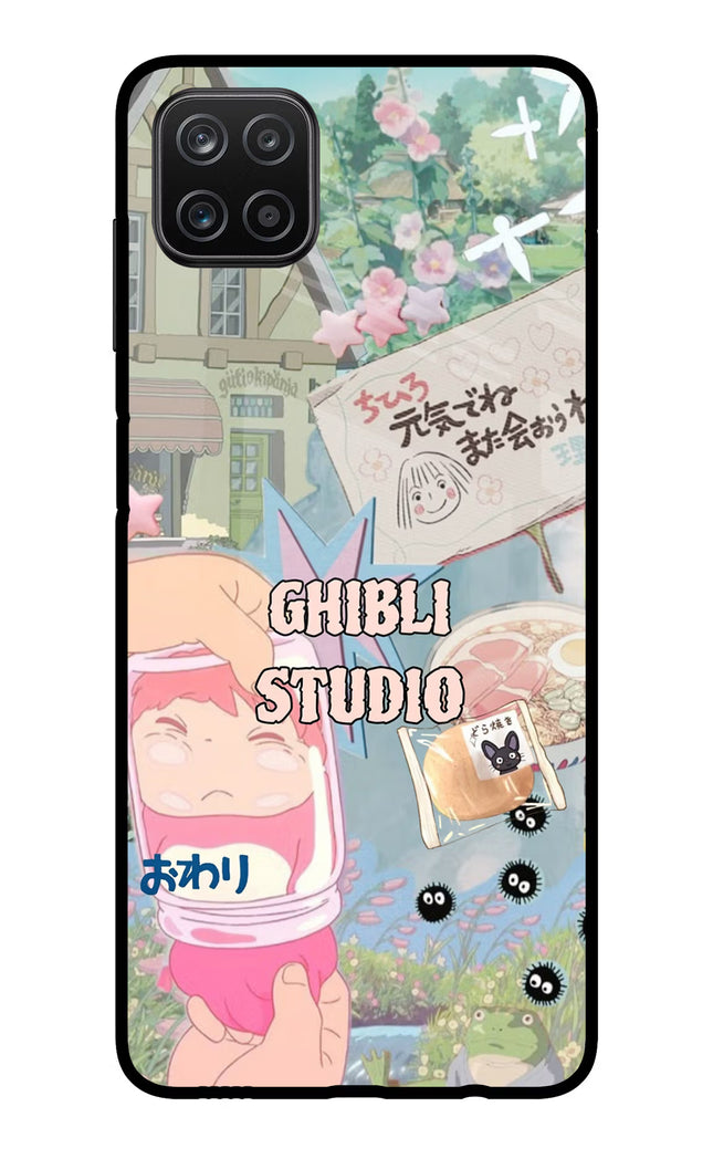 Studio Ghibli Samsung A12 Metal Case Back Cover by Casekaro