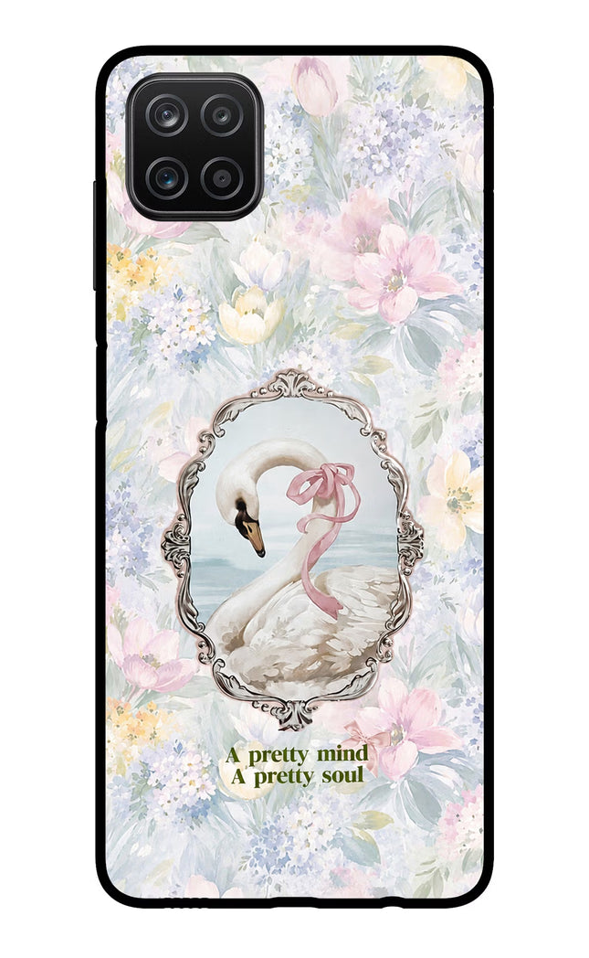 Pretty Mind Pretty Soul Samsung A12 Metal Case Back Cover by Casekaro