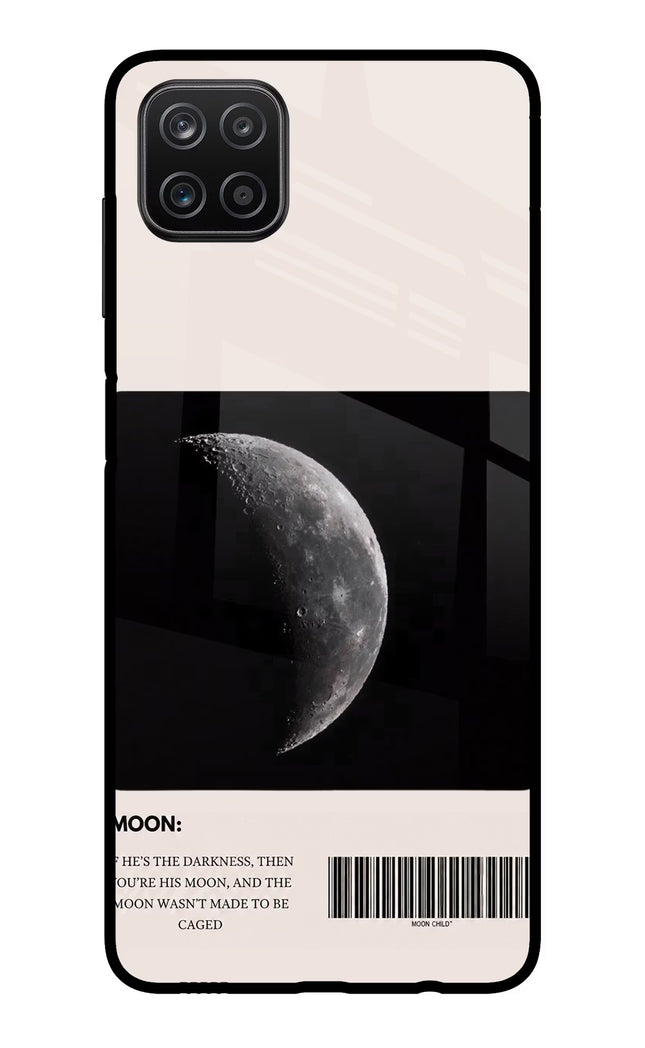 Moon Phase Samsung A12 Metal Case Back Cover by Casekaro