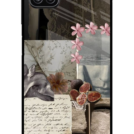 Midnight Sky Samsung A12 Metal Case Back Cover by Casekaro