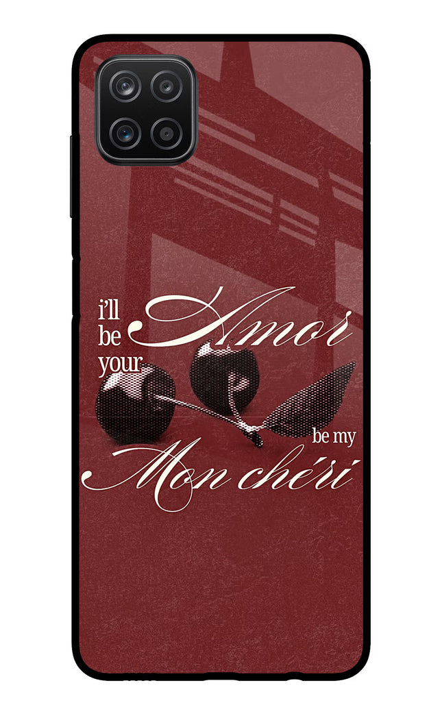Velvet Cherry Samsung A12 Metal Case Back Cover by Casekaro
