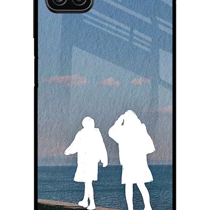 Coastal Dream Samsung A12 Metal Case Back Cover by Casekaro