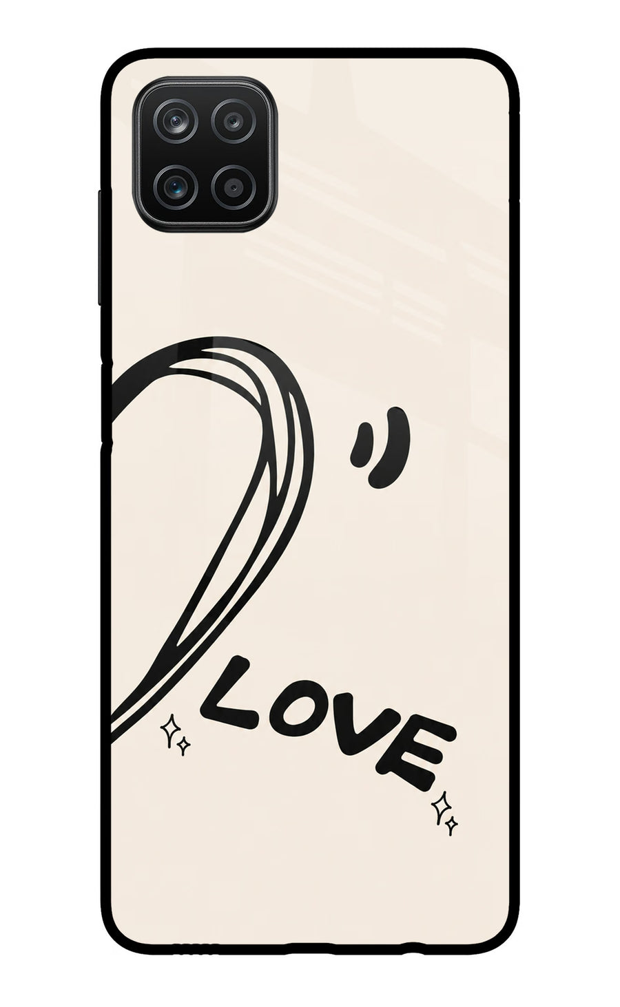 Soul Line Samsung A12 Back Cover, Metal case