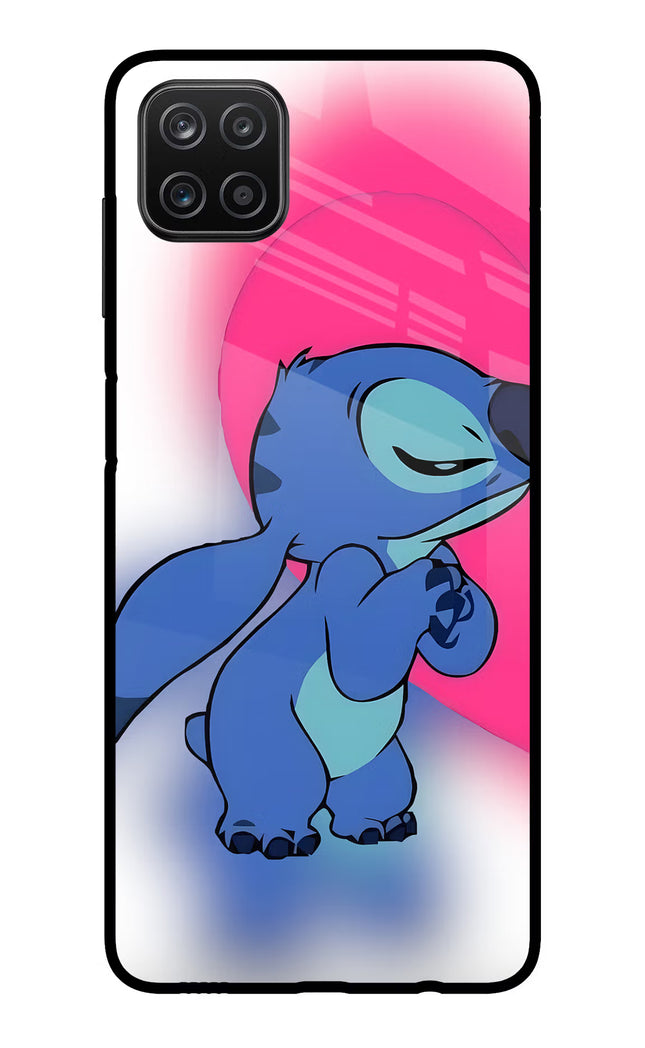 Stitch Hug Samsung A12 Metal Case Back Cover by Casekaro