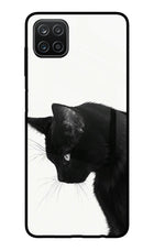 Shadow Gaze Samsung A12 Metal Case Back Cover by Casekaro