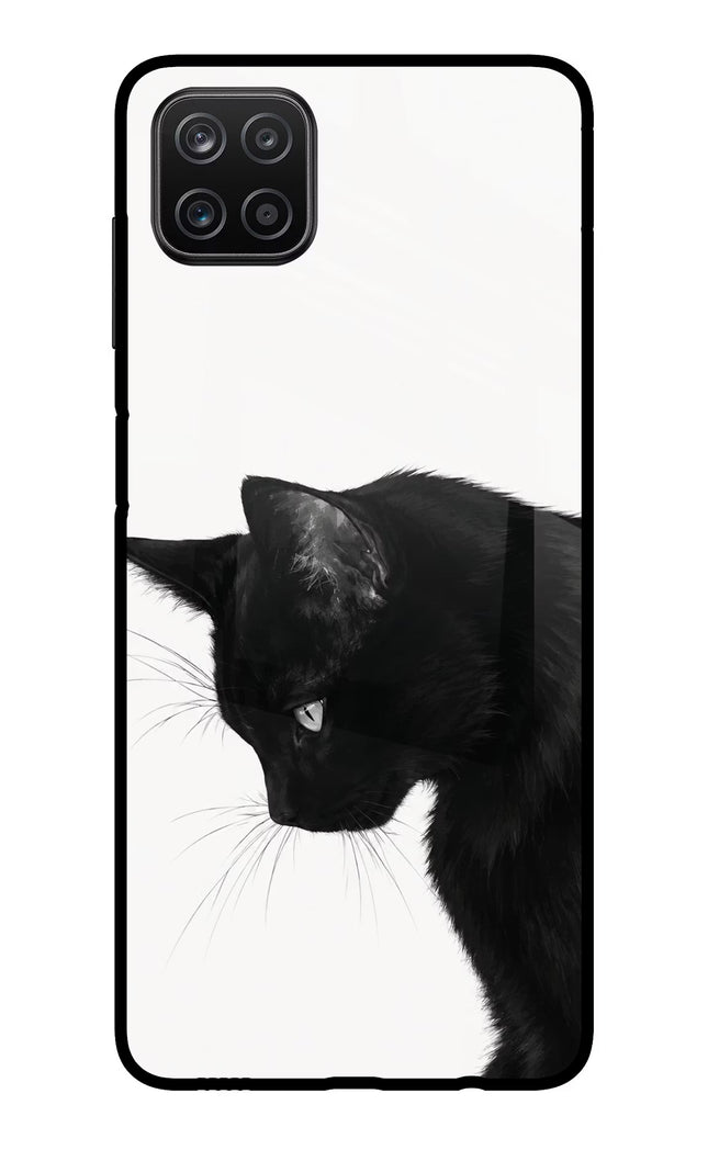 Shadow Gaze Samsung A12 Metal Case Back Cover by Casekaro