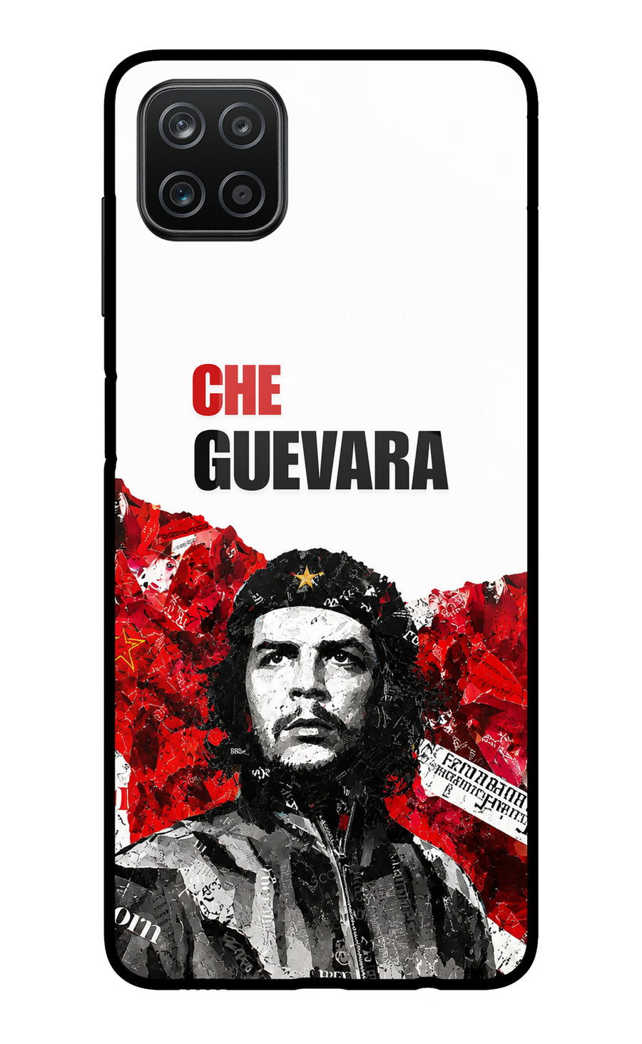 Che Guevara Revolution Samsung A12 Back Cover, Metal case