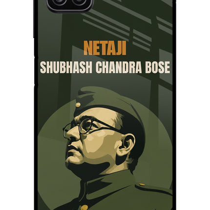Netaji Legacy Samsung A12 Metal Case Back Cover by Casekaro