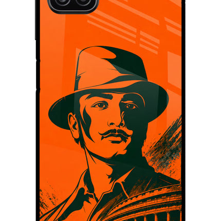 Bhagat Singh Legacy Samsung A12 Metal Case Back Cover by Casekaro