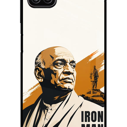 Sardar Patel Iron Will Samsung A12 Metal Case Back Cover by Casekaro