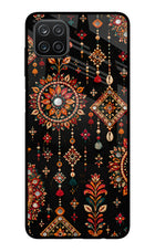 Boho Noir Samsung A12 Metal Case Back Cover by Casekaro
